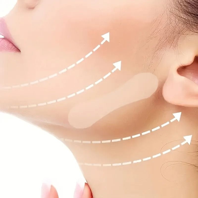 Invisible V Shape Facial Lift Tape For Chin And Cheek Contour 1