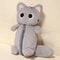 Plush Cat Pencil Case Large Capacity Stationery Bag 9