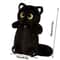 Plush Cat Pencil Case Large Capacity Stationery Bag 5