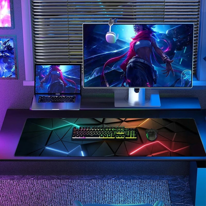 Extended Mouse Pad Desk Mat With Non Slip Base 5