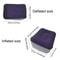 Inflatable Footrest Pillow For Travel And Under Desk Use 1