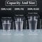 Disposable Clear Plastic Cups For Parties And Events 0