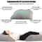 Portable Inflatable Leg Pillow For Travel And Rest 2
