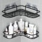 Wall Mounted Corner Bathroom Storage Rack 2