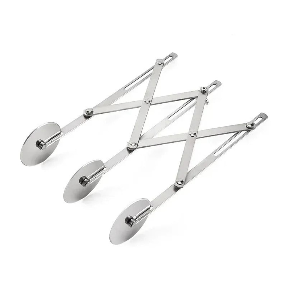 Adjustable Multi Wheel Dough Cutter For Pastry Pizza And Baking 5