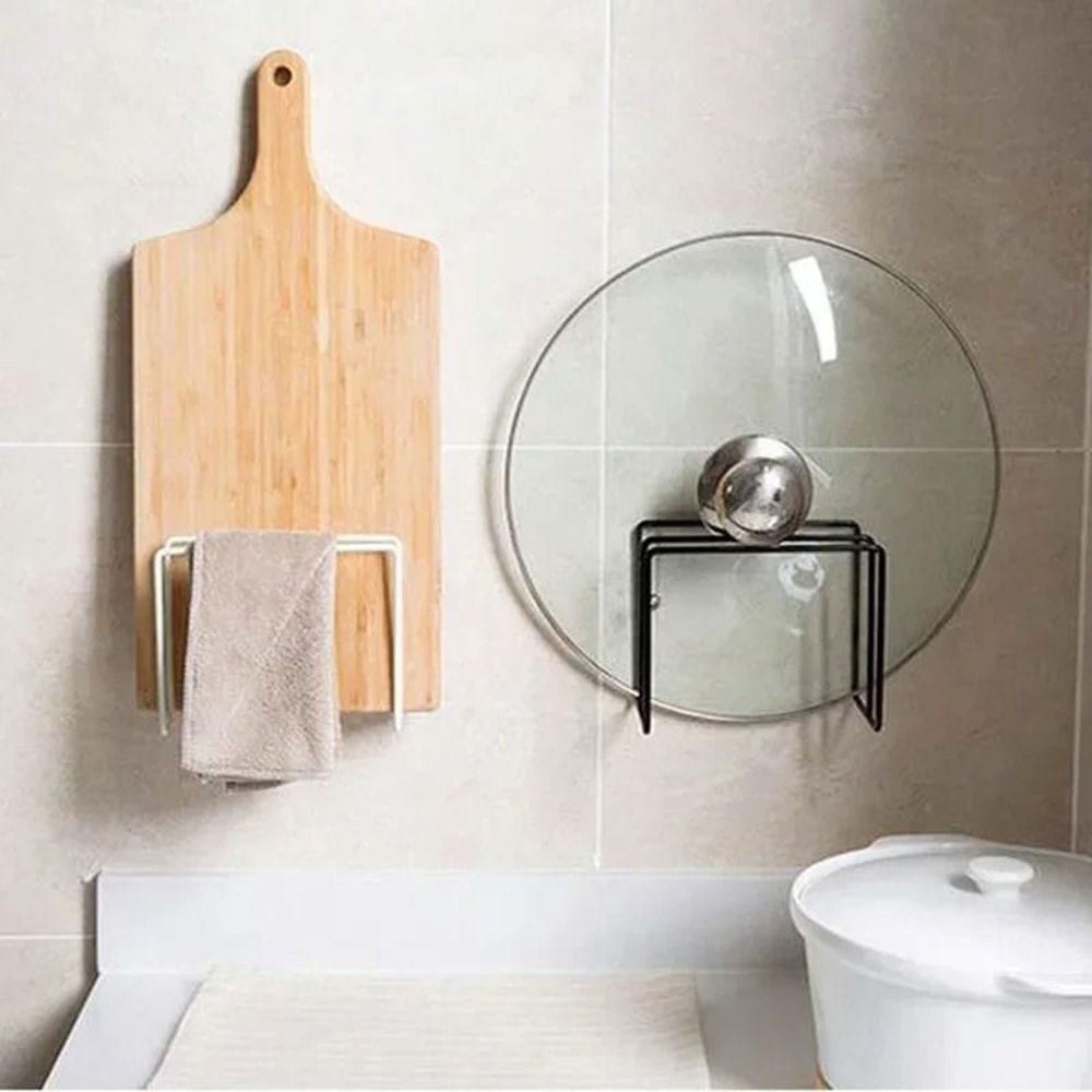 MultiLayer Cutting Board And Pot Lid Organizer Rack 5