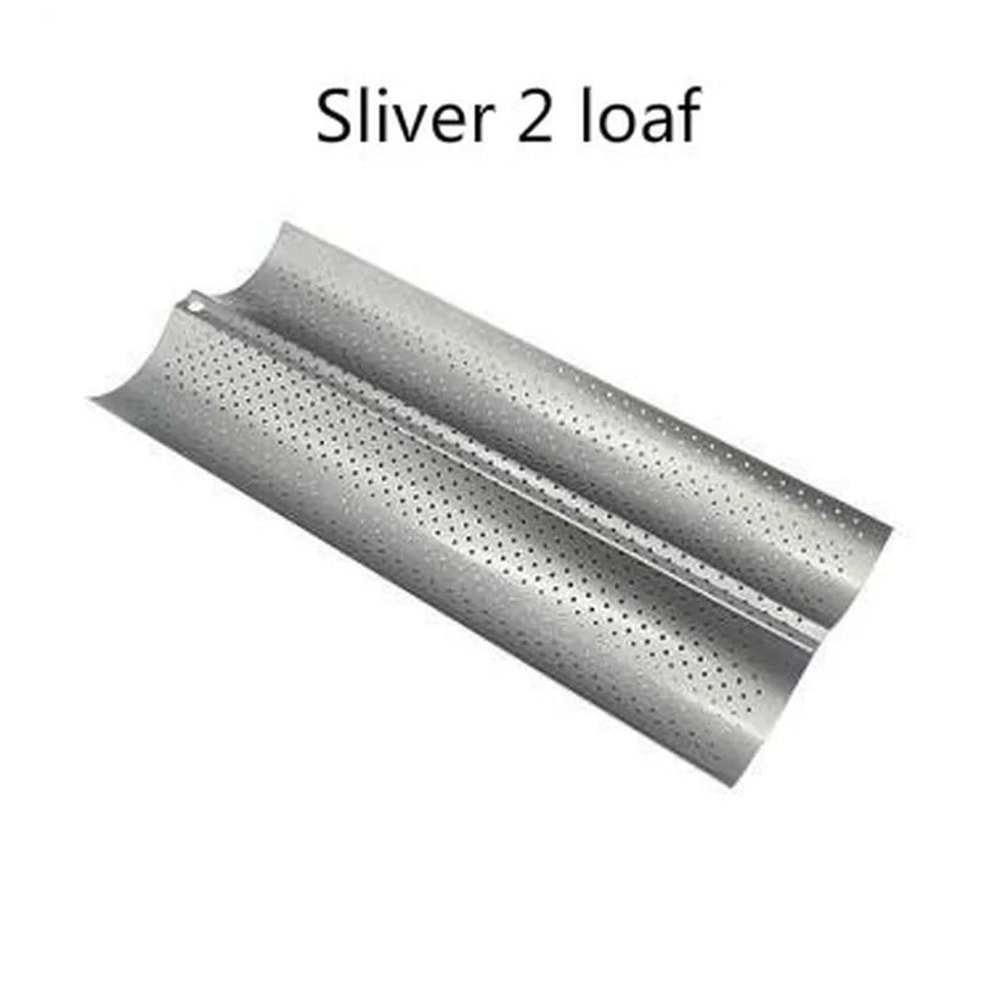Non Stick Baguette Bread Pan With Perforated Design For Crispy Loaves 10