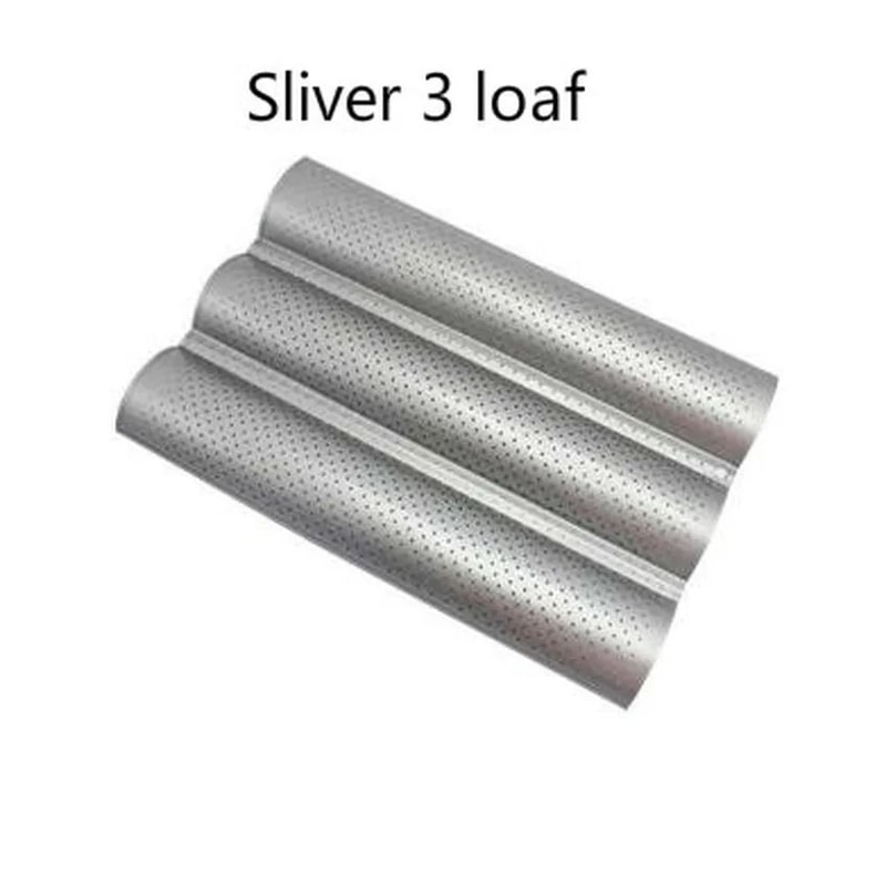 Non Stick Baguette Bread Pan With Perforated Design For Crispy Loaves 8