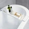 Extendable Bathtub Shelf Tray With Storage Organizer 2