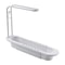 Telescopic Sink Drain Rack With Hooks And Soap Storage 8