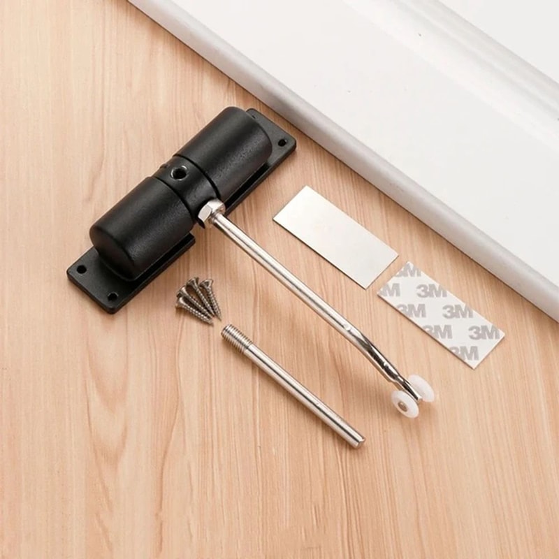 Automatic Adjustable Door Closer For Interior And Exterior Use 7