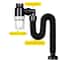 Flexible Sink Drain Deodorant Hose With Strainer 5
