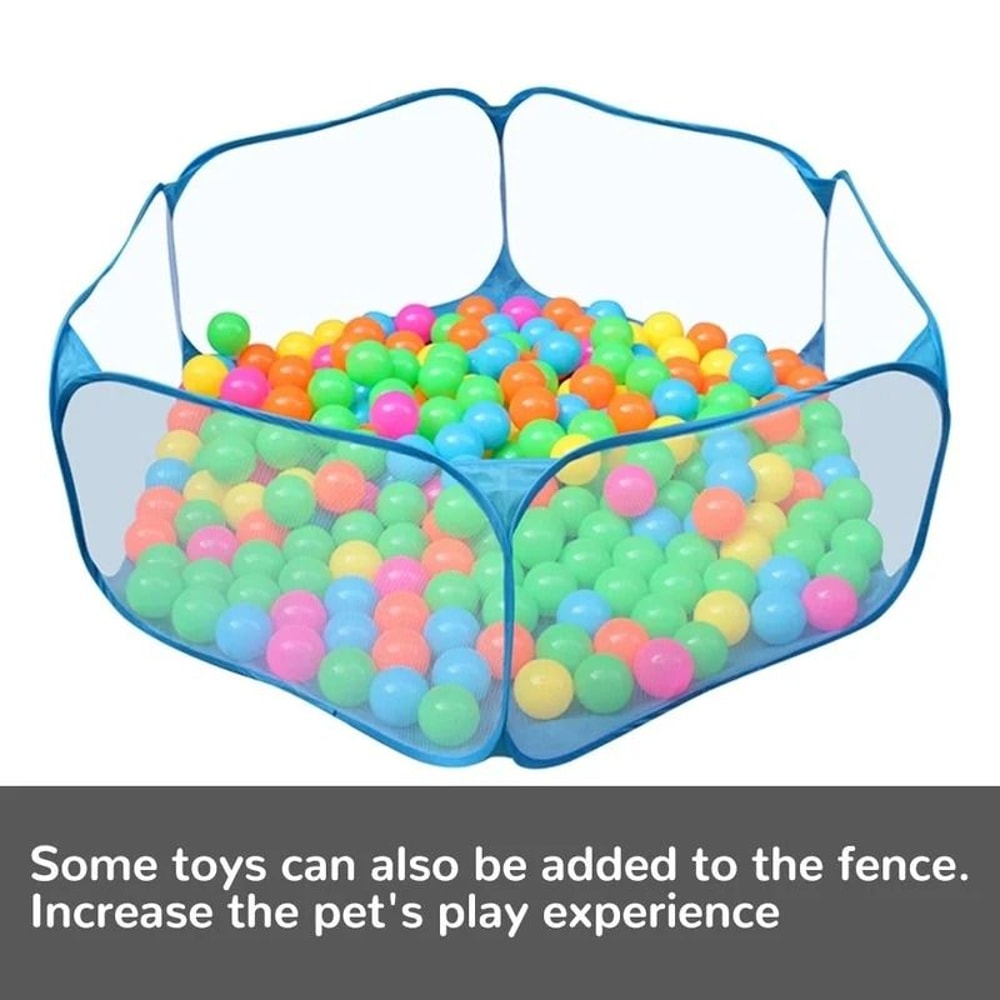 Portable Small Pet Playpen For Indoor And Outdoor Use 2