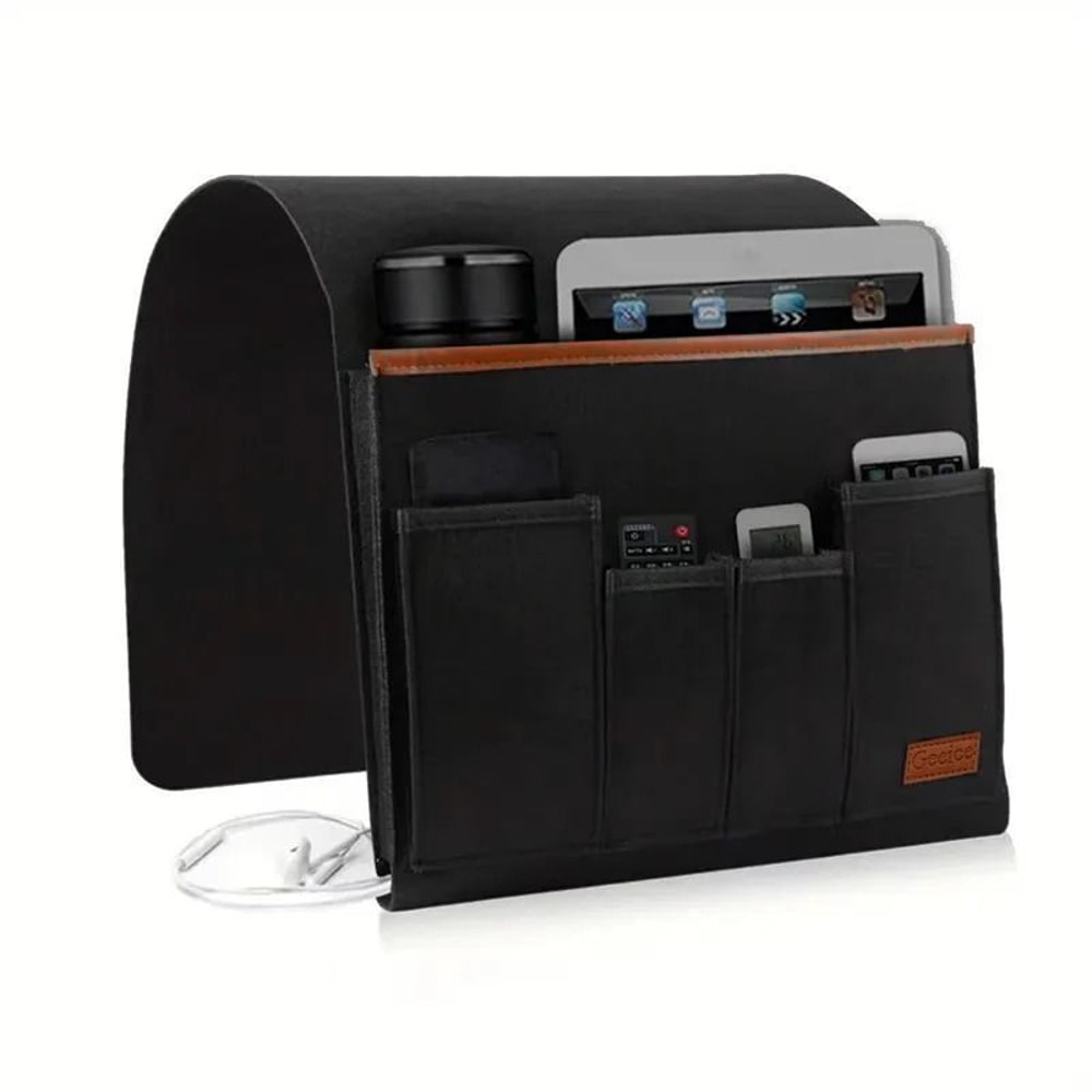 Felt Bedside Hanging Storage Organizer With Pockets 3