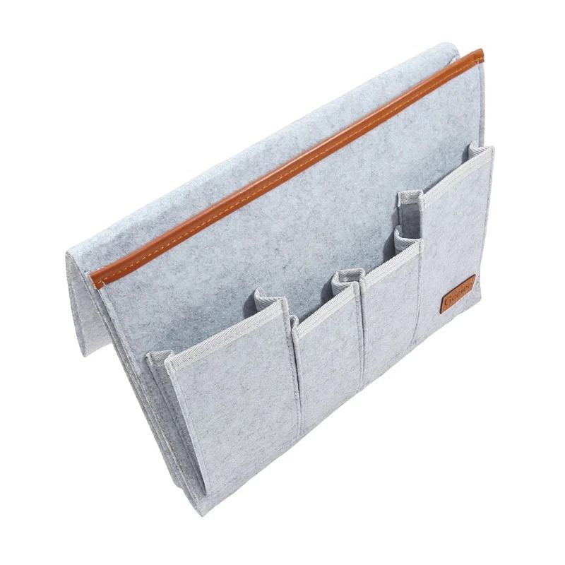Felt Bedside Hanging Storage Organizer With Pockets 5
