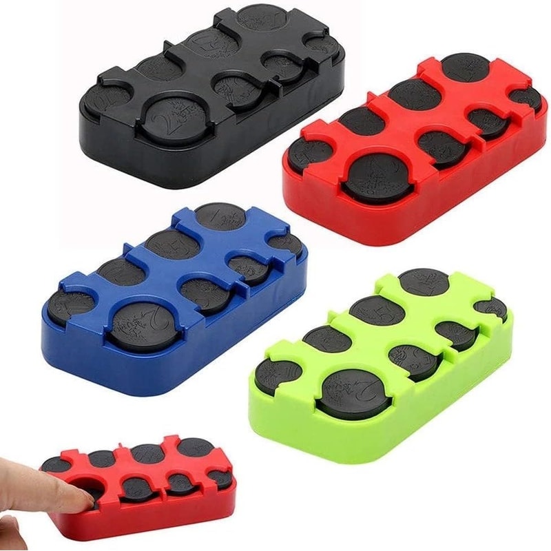Portable Euro Coin Storage Box Organizer 1