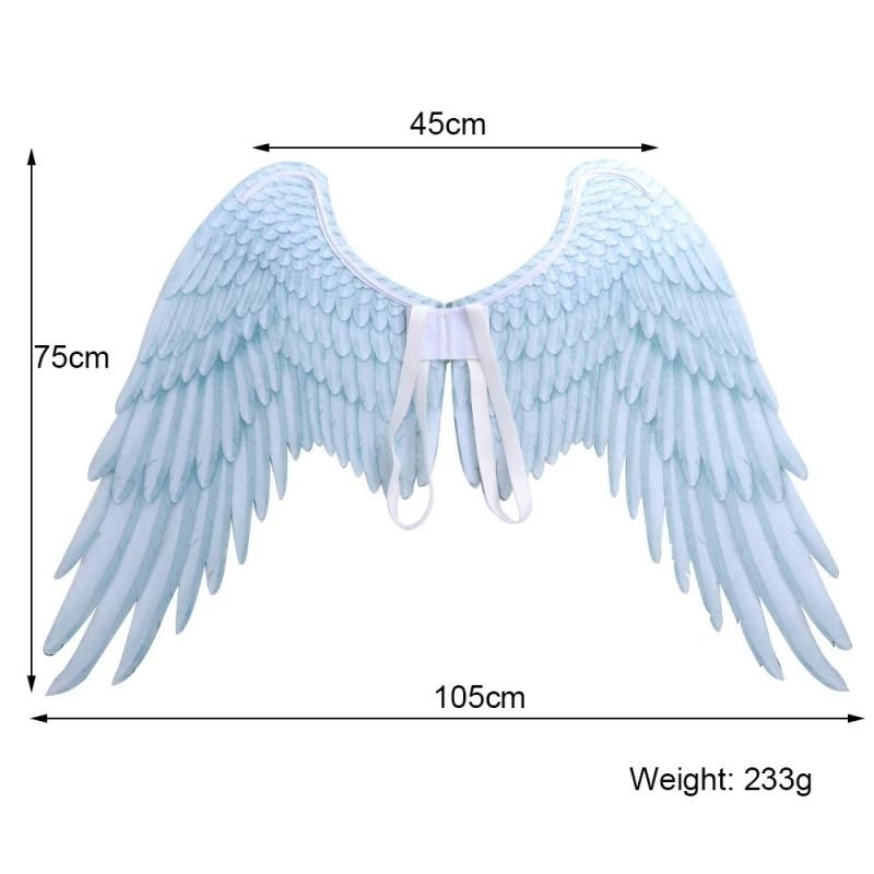 3D Angel Wings Costume Accessory For Parties And Cosplay 5