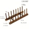 Bamboo Wooden Dish Drying Rack For Plates And Kitchen Storage 10