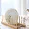 Bamboo Wooden Dish Drying Rack For Plates And Kitchen Storage 1