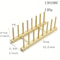 Bamboo Wooden Dish Drying Rack For Plates And Kitchen Storage 5