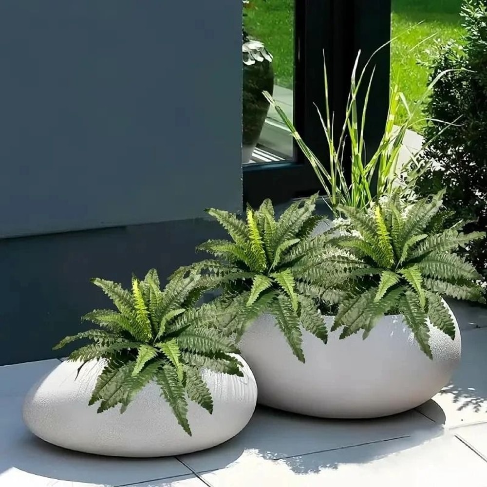 Realistic Artificial Boston Fern Greenery For Indoor And Outdoor Decor 3