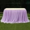 Elastic Tulle Table Skirt For Wedding And Party Decor 0
