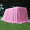 Elastic Tulle Table Skirt For Wedding And Party Decor 1