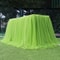 Elastic Tulle Table Skirt For Wedding And Party Decor 9