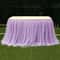 Elastic Tulle Table Skirt For Wedding And Party Decor 10