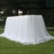 Elastic Tulle Table Skirt For Wedding And Party Decor 11