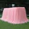 Elastic Tulle Table Skirt For Wedding And Party Decor 12