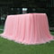 Elastic Tulle Table Skirt For Wedding And Party Decor 12