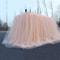 Elastic Tulle Table Skirt For Wedding And Party Decor 8