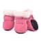 Warm Waterproof Dog Snow Boots With Non Slip Soles Set Of 4 9