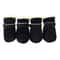 Warm Waterproof Dog Snow Boots With Non Slip Soles Set Of 4 7