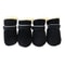Warm Waterproof Dog Snow Boots With Non Slip Soles Set Of 4 7
