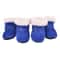 Warm Waterproof Dog Snow Boots With Non Slip Soles Set Of 4 8