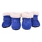 Warm Waterproof Dog Snow Boots With Non Slip Soles Set Of 4 8
