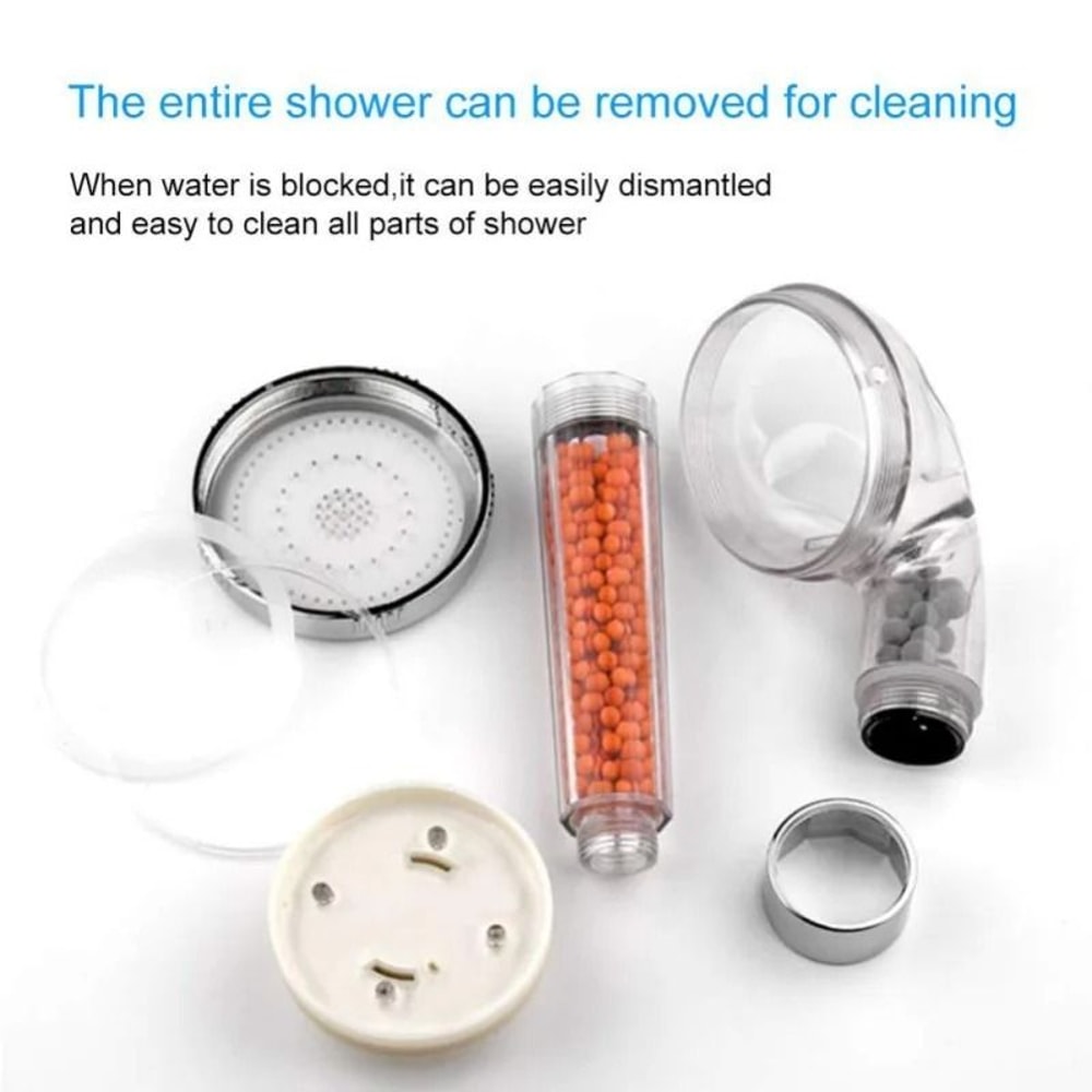 LED Color Changing Shower Head With Filtration And High Pressure Spray 3