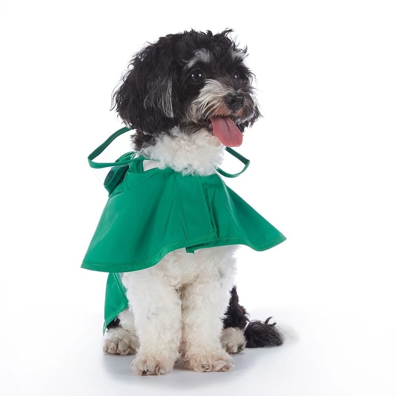 Reflective Waterproof Dog Raincoat With Hood For Outdoor Walks 3