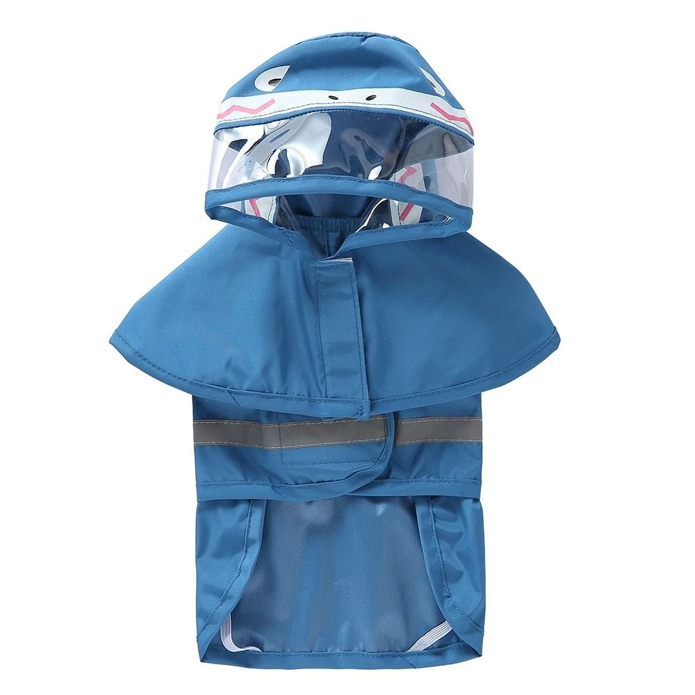 Reflective Waterproof Dog Raincoat With Hood For Outdoor Walks 8