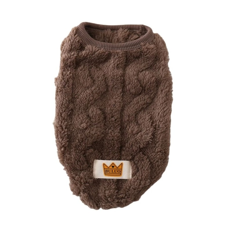 Double Sided Fleece Pet Sweater For Small And Medium Dogs And Cats 6