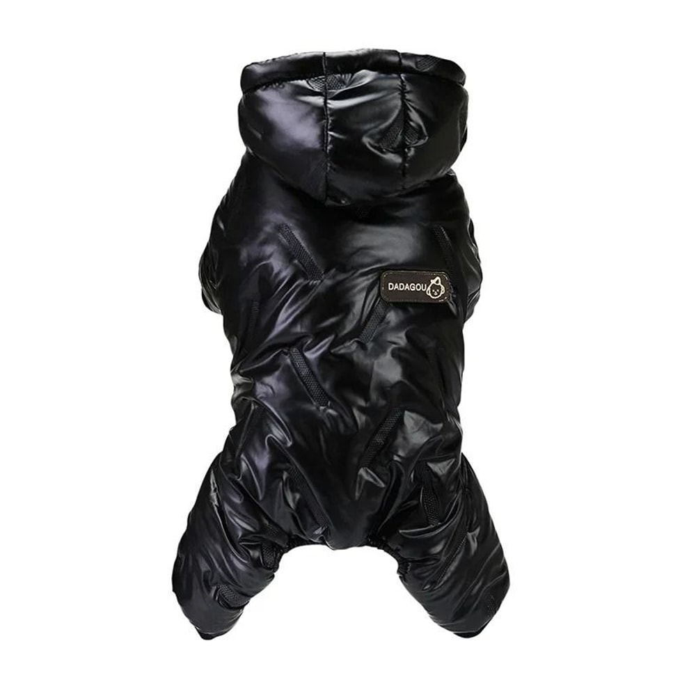 Waterproof Dog Winter Overall Jacket For Cold Weather Walks 6