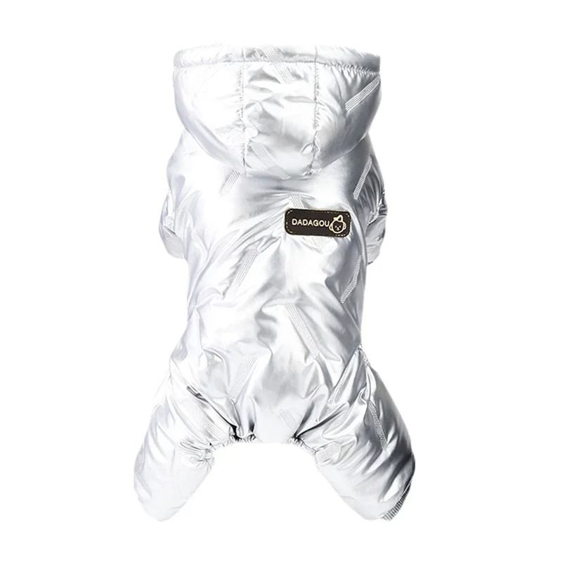 Waterproof Dog Winter Overall Jacket For Cold Weather Walks 7