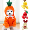 Cute Fruit Fleece Dog Hoodie For Small Dogs And Cats 0