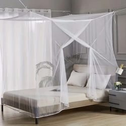 square mosquito net bed canopy for bedroom and camping