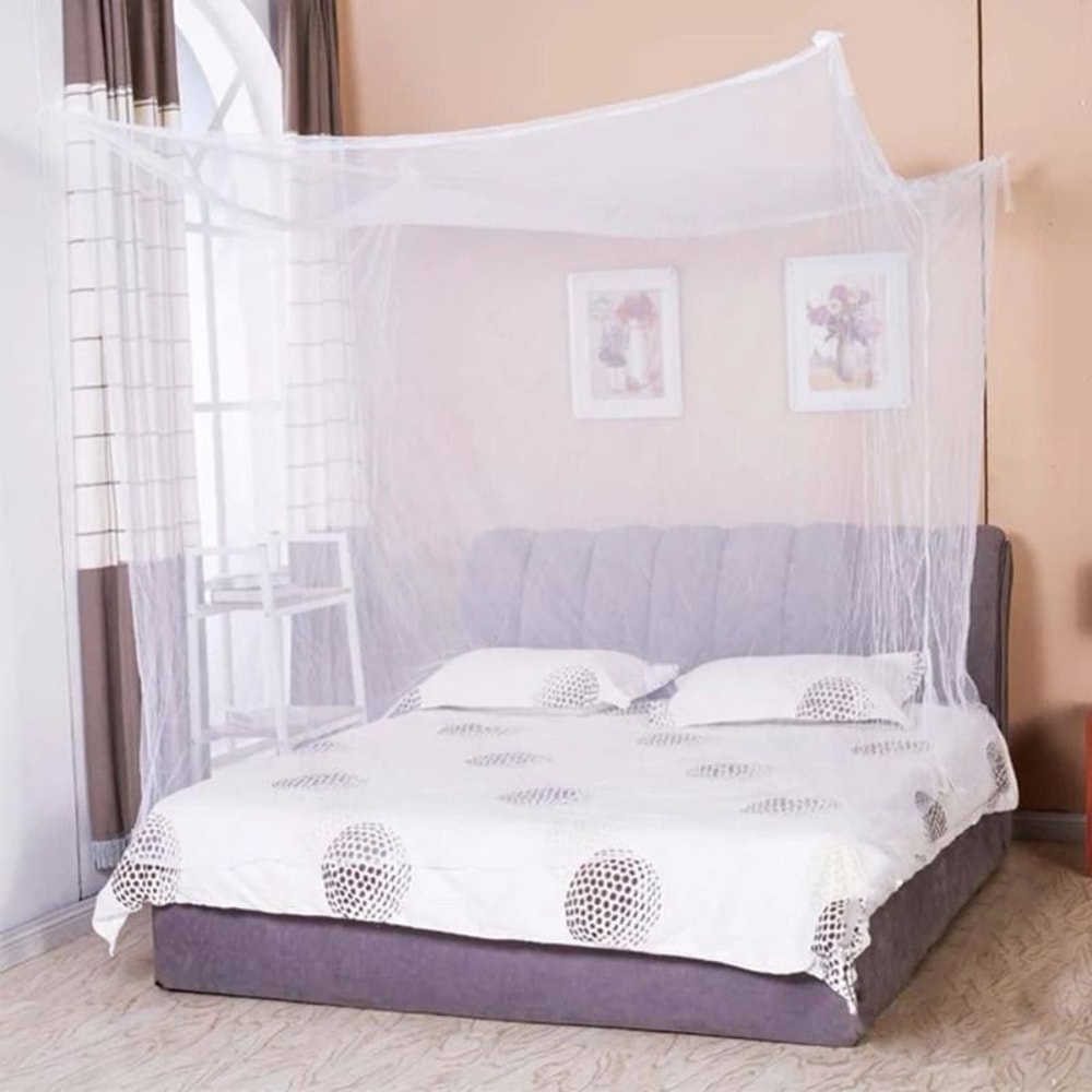 Square Mosquito Net Bed Canopy For Bedroom And Camping 3