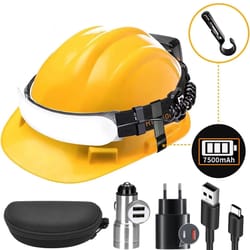 high power cob led headlamp with rechargeable battery for outdoor use