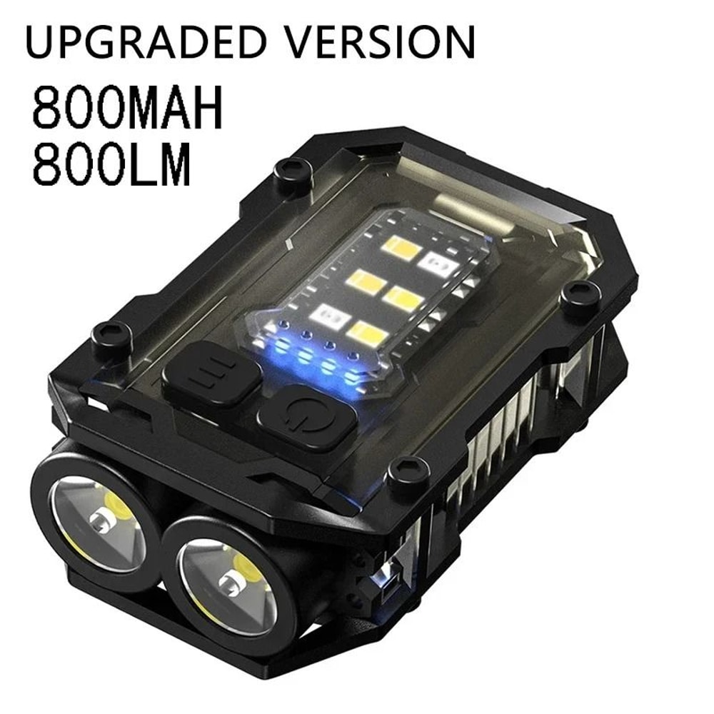 Rechargeable Mini COB LED Keychain Flashlight With Magnetic Base 7