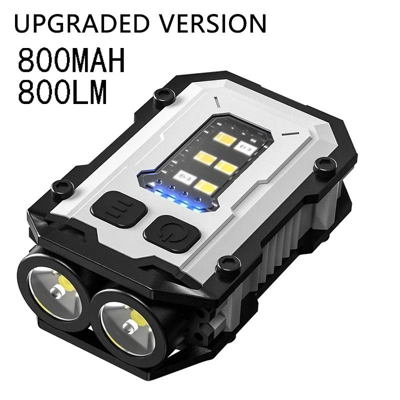 Rechargeable Mini COB LED Keychain Flashlight With Magnetic Base 8